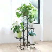 4 Tier Metal Plant Rack thumbnail 6