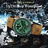 POEDAGAR Men's Chronograph Watch thumbnail 3