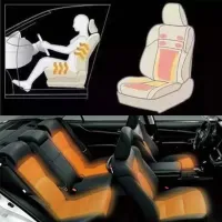 Carbon Fiber Heated Car Seat Cushion thumbnail 3