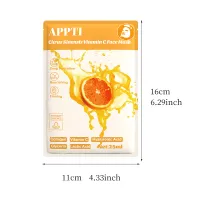APPTI Vitamin C Facial Sheet Masks (10-Pack) thumbnail 5