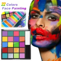 22-Color Face & Body Paint Palette thumbnail 2