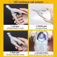LED Light Pet Nail Clipper Scissors thumbnail 6
