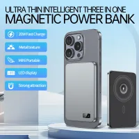 Ultra Thin Alloy Magnetic Power Bank thumbnail 1