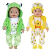 Cute Frog Suits for 17" Reborn Dolls thumbnail 2