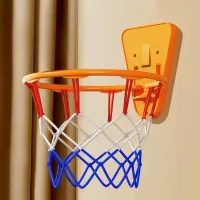 Kids Indoor Wall-Mounted Basketball Hoop thumbnail 1