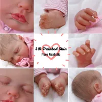 20 Inch Lifelike Reborn Baby Doll LouLou thumbnail 3