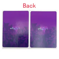 KDA Ahri Akali Evelynn 9pc Anime Cards thumbnail 2