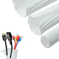 White Cable Sleeve Organizer thumbnail 6