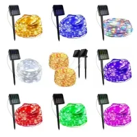Solar LED Fairy Lights - Outdoor Waterproof thumbnail 1