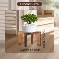 Minimalist Wooden Plant Stand thumbnail 4