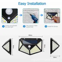 Solar Motion Sensor Security Light thumbnail 5