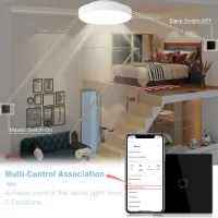 BSEED Tuya WiFi Smart Touch Switches 2-Pack thumbnail 2