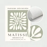Sage Green Matisse Wall Art Set thumbnail 2
