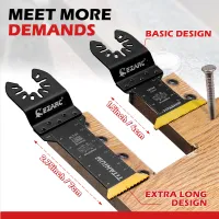 EZARC Titanium Oscillating Saw Blades 4-Pack thumbnail 2