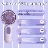 Mini Handheld USB Rechargeable Fan thumbnail 4