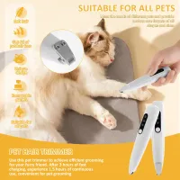 LED Light Pet Paw Trimmer Clipper thumbnail 2