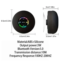 Портативная Bluetooth мини LED-колонка thumbnail 6