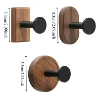 Solid Wood Suction Cup Hook thumbnail 6