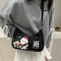 Y2K Harajuku Transparent Ita Bag thumbnail 4