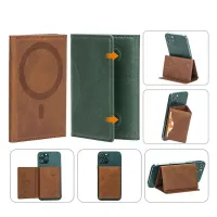 Magnetic Leather Wallet Case for iPhone thumbnail 6
