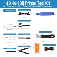 40PCS 3D Printer Tools Kit thumbnail 2
