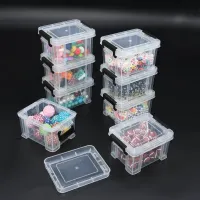 8-Piece Stackable Bead Organizer Boxes thumbnail 2