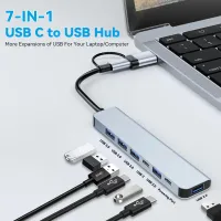7-in-1 USB C Hub for MacBook Pro thumbnail 2