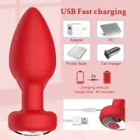 Wireless APP-Controlled Anal Plug Vibrator thumbnail 5