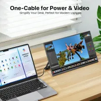 15.6" Touch Portable Monitor - FHD HDR thumbnail 4