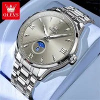 OLEVS 3646 Silver Men's Luxury Watch thumbnail 2