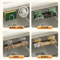 Adhesive Sink Sponge Holder Organizer thumbnail 6