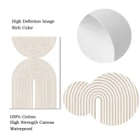 Geometric Boho Canvas Wall Art thumbnail 5