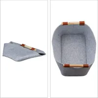 Felt Firewood Carrier Bag thumbnail 2