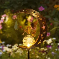 Moon Fairy Solar Garden Lights thumbnail 1