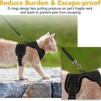 Escape Proof Cat Harness & Leash Set thumbnail 4