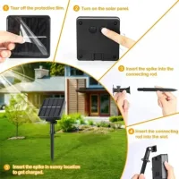 Solar Fairy Garland Lights - 7-32M thumbnail 5