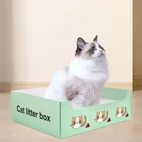 Portable Foldable Cat Litter Box thumbnail 3