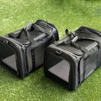 Foldable Waterproof Cat Carrier Backpack thumbnail 3