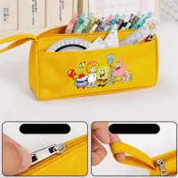 SpongeBob SquarePants Girl Boy Pencil Case Pen Bag Large Capacity Organizer Pouch Student Back To School Supplie Stationery Gift thumbnail 3