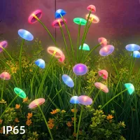Solar Mushroom Stake Lights thumbnail 2