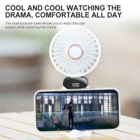 Portable Foldable Mini Fan USB Rechargeable thumbnail 3