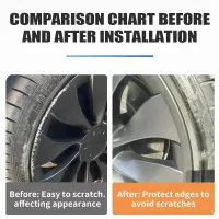 Tesla Model Y 21" Wheel Hub Protectors thumbnail 4