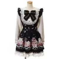 Gothic Lace Y2K Mini Dress thumbnail 6