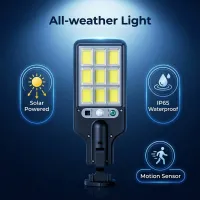Solar LED Motion Sensor Outdoor Light thumbnail 5