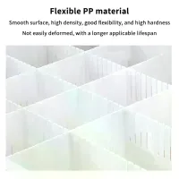 Adjustable DIY Drawer Dividers Set thumbnail 1