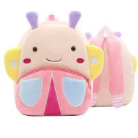 Cartoon Plush Animal Kids Backpack thumbnail 5