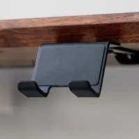Walnut Wood Monitor Stand Riser thumbnail 4