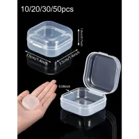 Mini Clear Plastic Jewelry Storage Box thumbnail 3