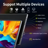 15.6" Portable Gaming Monitor 1080P thumbnail 2