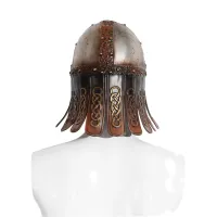 Adult Viking Helmet Norse Warrior Hat thumbnail 3